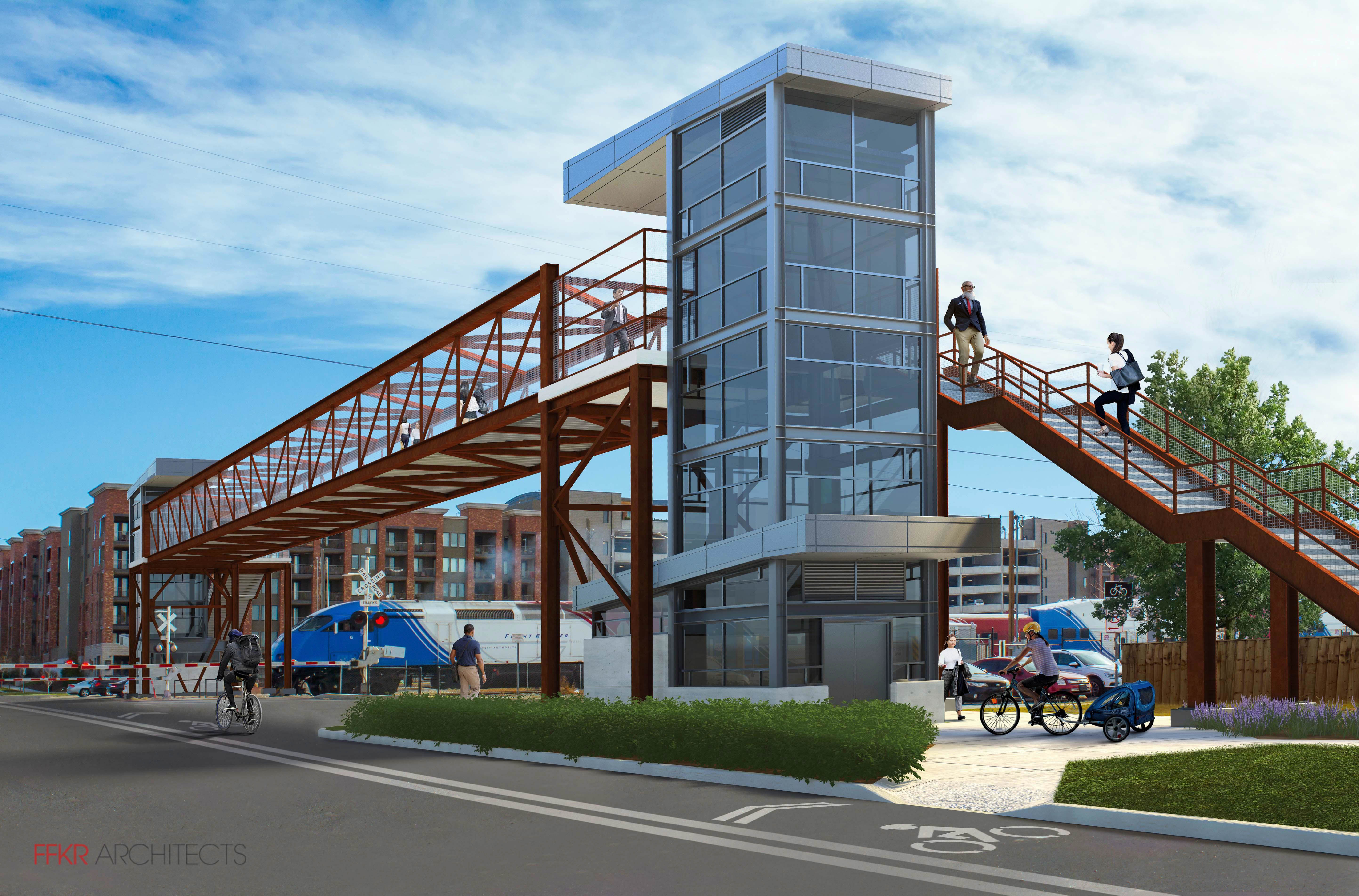 300 North Pedestrian Bridge