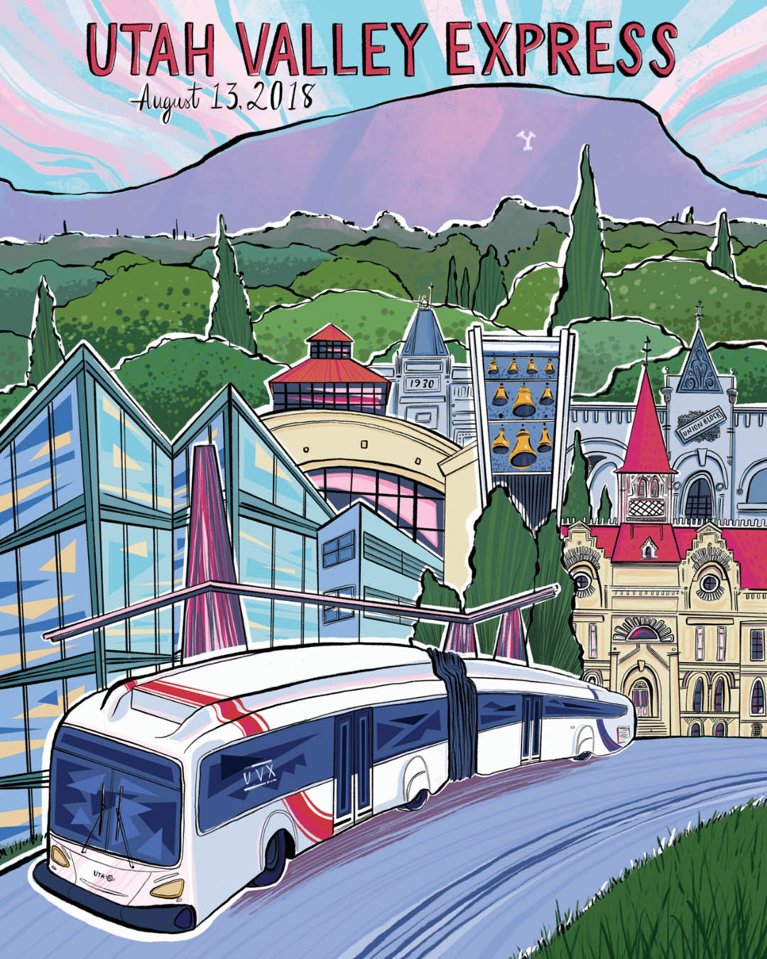 UVX Grand Opening Poster